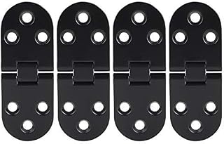 Butler Tray Hinge, 4Pcs Zinc Alloy Door Flap Hinge Table Flip Hinge for Cabinet Hardware Accessory Door Hinge Pins Kit
