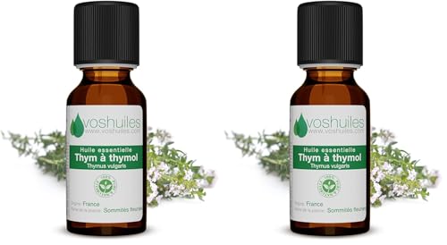 Huile essentielle thym à thymol 100% pure et naturelle HEBBD