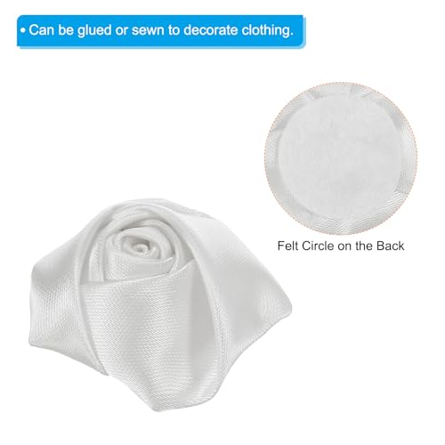 PATIKIL 1.6" Satin Ribbon Roses - Image 4