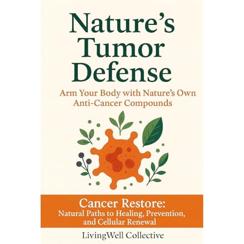 Nature’s Tumor Defense Audiolibro Por LivingWell Collective arte de portada
