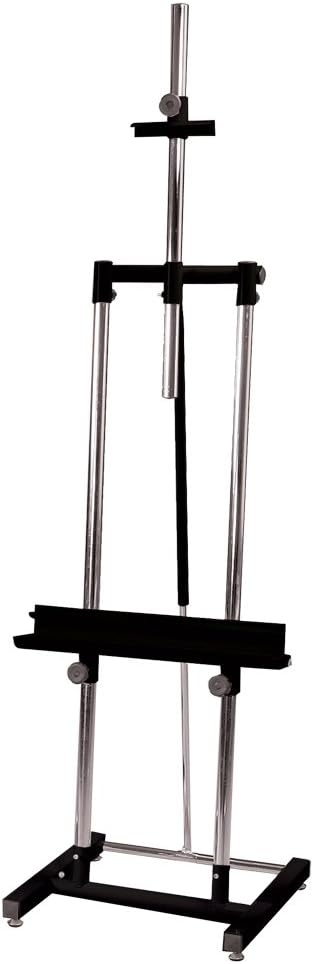 Martin 92-20414 Avanti II Steel Double Post Classroom Easel, Chrome