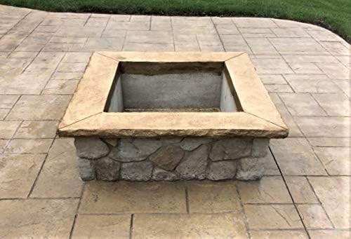 Firepit/Seat Wall Liner Set - Boulder Square-Make your own firepit