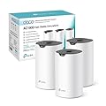 TP-Link Deco S1900(3-pack) Router WiFi Mesh AC1900Mbps, 3 Porte Ethernet Gigabit, Modalità Router e Access Point, Parental Control, 3 Pezzi con Copertura fino a 520㎡, Compatibile con Amazon Alexa