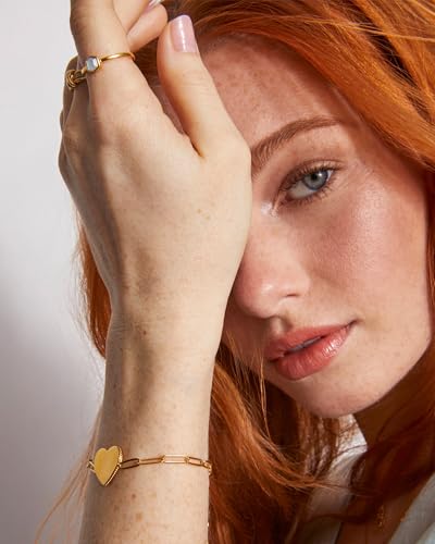 Kendra Scott Mackenzie Heart Bracelet, Demi-Fine Jewelry for Women3