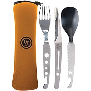 UST Utilitensil Multifunktionales Camping-Besteck Set