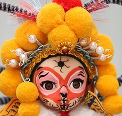 Amazon.co.jp: 唐礼 京劇 絹物製人形 北京特産物 室内置物 (孫悟空