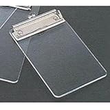 Clipboards Acrylic 6x9, 1 Each