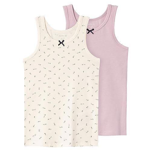 NAME IT NMFTANK TOP 2P Buttercream FLORAL NOOS