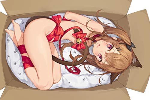 Guangzhouf Pósters e impresiones de anime en lienzo para decoración de sala de estar, 61 x 91 cm, color amarillo