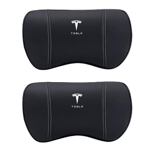 Amazon.co.jp: 【新登場 テスラ ヘッドレスト】テスラ 車用ネック