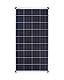 enjoy solar Poly 140W 12V Polykristallines Solarpanel Solarmodul Photovoltaikmodul ideal für Wohnmobil, Gartenhäuse, Boot