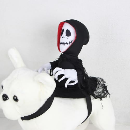 Disfraz capa para mascotas Halloween tamaño S miniatura 6