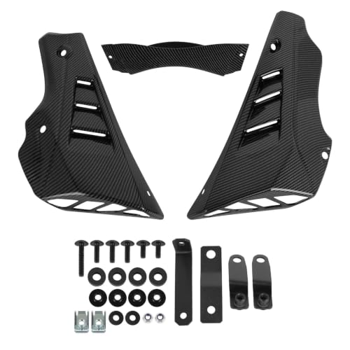 Spoiler MT-10 becquet moteur inférieur en carbone pour FZ10 2017-2025