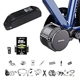BAFANG Mittelmotor mit Akku 36V 250W 48V 500W 750W 1000W BBS01B BBS02B BBS03B BBS-HD G340 Uart/CAN Motor mit optionalem E-Bike Display Custom E-Bike Umbausätze für BB68-120mm Mountainbike
