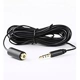 ミラクルサウンド10フィート× 10フィート(3 m) TRRS 3.5 MMメスto TRRSオス3.5 MMマイク延長ケーブルforスマートフォン
