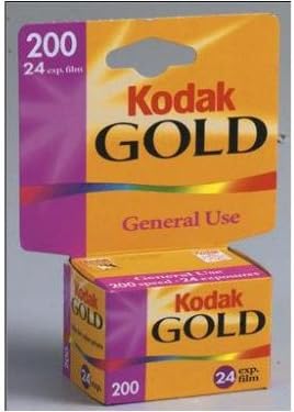 Kodak Gold 200 Speed 24 Exposure 35mm Film