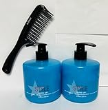 A-Hoot Brush with Style Hard Up Hard Holding Gel 16.9OZ | Extreme Hold | Non-Flaking Formula | All Hair Types 2PACK