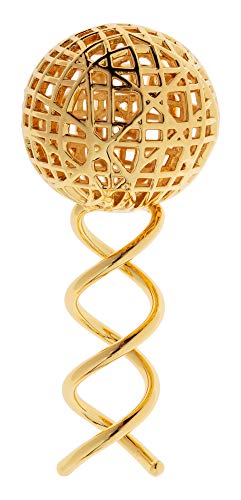 Vis à boule en métal doré sublimer votre coiffure avec élégance