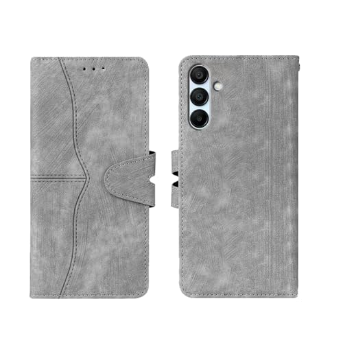 Amazon Brand Solimo Samsung Galaxy A15 5G Flip Cover | Card Pockets Wallet & Stand | Flip Cover for Samsung Galaxy A15 5G (Grey) (B0CXZ82QC1) Amazon Price History, Amazon Price Tracker