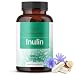 Inulin 100 Capsules 600 mg | Filled with Organic Chicory Root Inulin Powder | Gut Health & Digestive Function | Prebiotic Intestinal Support | Non-GMO