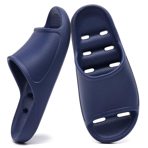 GETOEU Arch Support Shower Slides Navy