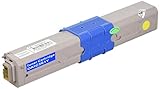 Numero di pagine stampate: 0 Adj 600-06550 Toner, Compatibile con Oki 44469722, Giallo