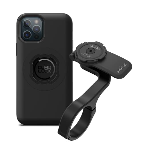Support vélo avant pro Quad Lock iPhone 12 Pro pour cyclisme