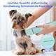 Dufuso Leise Schermaschine Katze Set, 4 in 1 Haarschneidemaschine Mit LED-Licht, Profi Pfotentrimmer Für Hunde, Für Große Kleine Katzen Hunde, Für Pfoten, Augen, Ohren, Gesicht, Körpe (Grün)