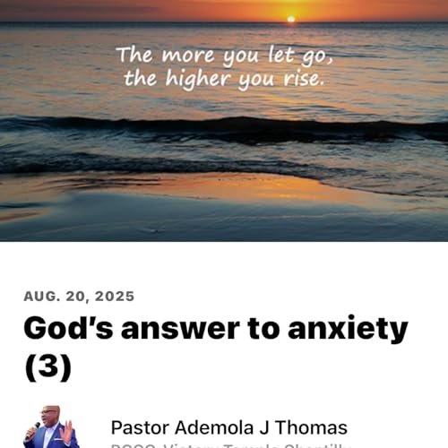 『God’s answer to anxiety (3)』のカバーアート