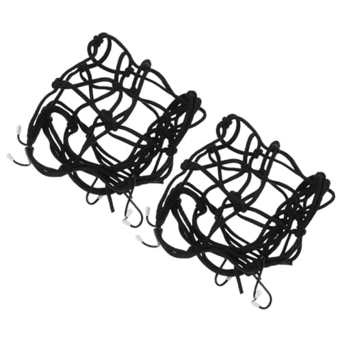 Amosfun 2piezas Accesorios para Motocicletas De Carga para Motocicletas Extensible para y Equipaje Elástica para Bicicletas y Camiones Viajes
