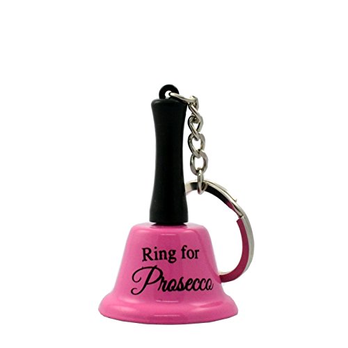 Preisvergleich Produktbild Schlüsselanhänger-Glocke, Ring for Prosecco