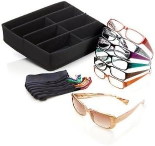 Joy Mangano Shades Readers 15-piece Set with Valet Storage Tray 1.50 Power
