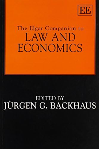 Buy The Elgar Companion to Law and Economics Book Online at Low Prices ...