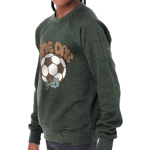Its Game Day Yall Kids' Raglan Sweatshirt - Soccer Player Apparel - Soccer Team Member Stuff2
