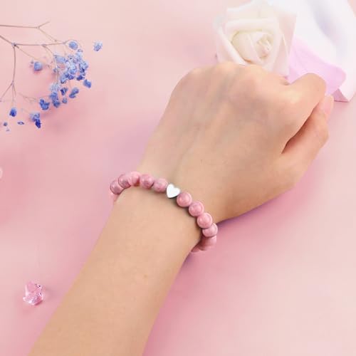 Image of Sereney Birthday Gifts for Girls, Beaded Bracelets as 1 /2 1 2 3 4 5 6 7 8 9 10 11 12 13 14 15 16 Year Old Birthday Gift, Adjustable Cross /Pearl Bracelet as Happy Birthday Gifts for Daughter