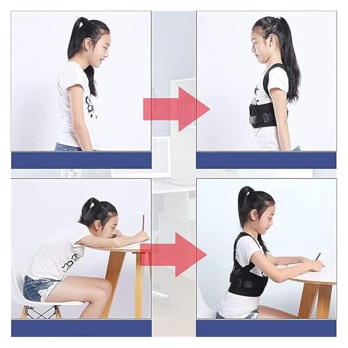 Correcteur de posture XL et support lombaire réglable pour le dos - 7