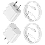 iPad Fast Charger, New iPad Cable Apple Certified, 20W USB C Block & 6 Foot USB C Charging Cord for iPad 10th Gen, iPad Pro 12.9/11 inch 2022/2021/2020/2018, iPad Air 5th/4th Gen, iPad Mini 6th Gen