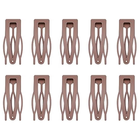 Etercycle 10 Pcs Double Grip Hair Clips Cover