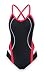 ReliBeauty Women's Adjustable Strap Cross Back One Piece Swimsuits (Medium(US6-8), Black)
