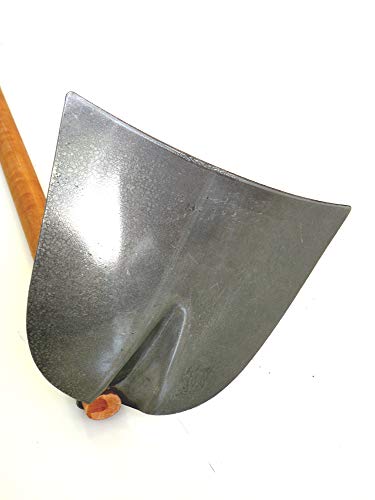 Solidaim Forged Warren Hoe,Professional Heavy Duty Handle For The Eye Hoe Head,Micro Curved For Great Job -Tough Pure Steel Forged Hoe, With 47.25-Inch Wood Handle Overall In Length !. #TOP5