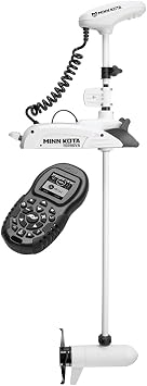 Minn Kota 1363735 Riptide Terrova Saltwater Electric-Steer Bow-Mount Trolling Motor with Digital Maximizer & i-Pilot GPS, 112 lbs Thrust, 72" Shaft