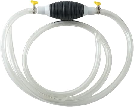 Multifunction Liquid Sucker Pump, 2025 New Manual Transfer Pump High Flow Siphon Hand Pump, Pump for Gas Gasoline Oil Petrol Diesel Portable Manual Car Transfer 2M