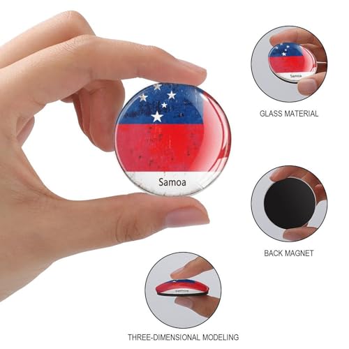 Aimants Samoa pour frigo et tableau afin de fixer vos notes