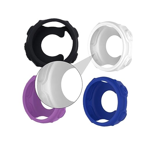 Pack de 4 fundas de silicona para reloj Forerunner Operitacx antiarañazos 4
