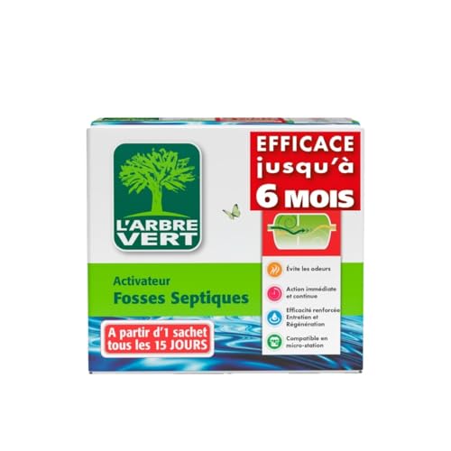 L'Arbre Vert Activador para fosas sépticas 420 G