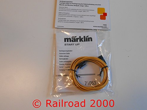Preisvergleich Produktbild Märklin 71053 - Verlängerungskabel 3polig für C Gleis Weichen, Startup