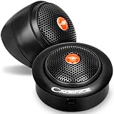 Cadence QR30T 1 Inch Neodymium Car Tweeters, 120 Watts Max Power, 4 Ohms, 60 Watts RMS Car Audio, Pa