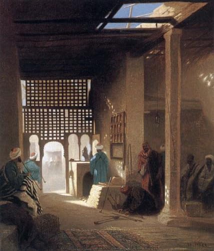 Tableau café maure arabe pour sublimer un mur vide avec l'art islamique