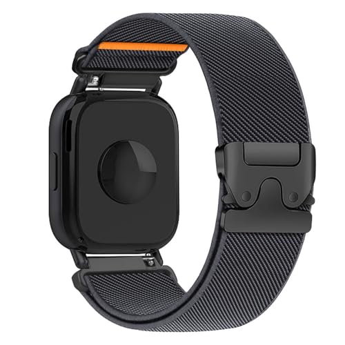 Image of YODI 22MM Parasuit Buckle Strap Band Compatible With Noise Colorfit Halo 1.43 / Realme Watch 2 / Noise Colorfit Pro 6 Max Smartwatch Only, Classic Design Nylon Straps Accessories for Men and Women