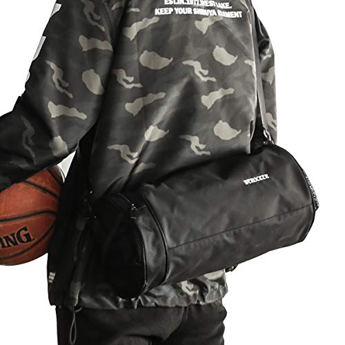 Sports Gym Bag for Men and Women Workout Bags Mens Gym Bag Black, Small